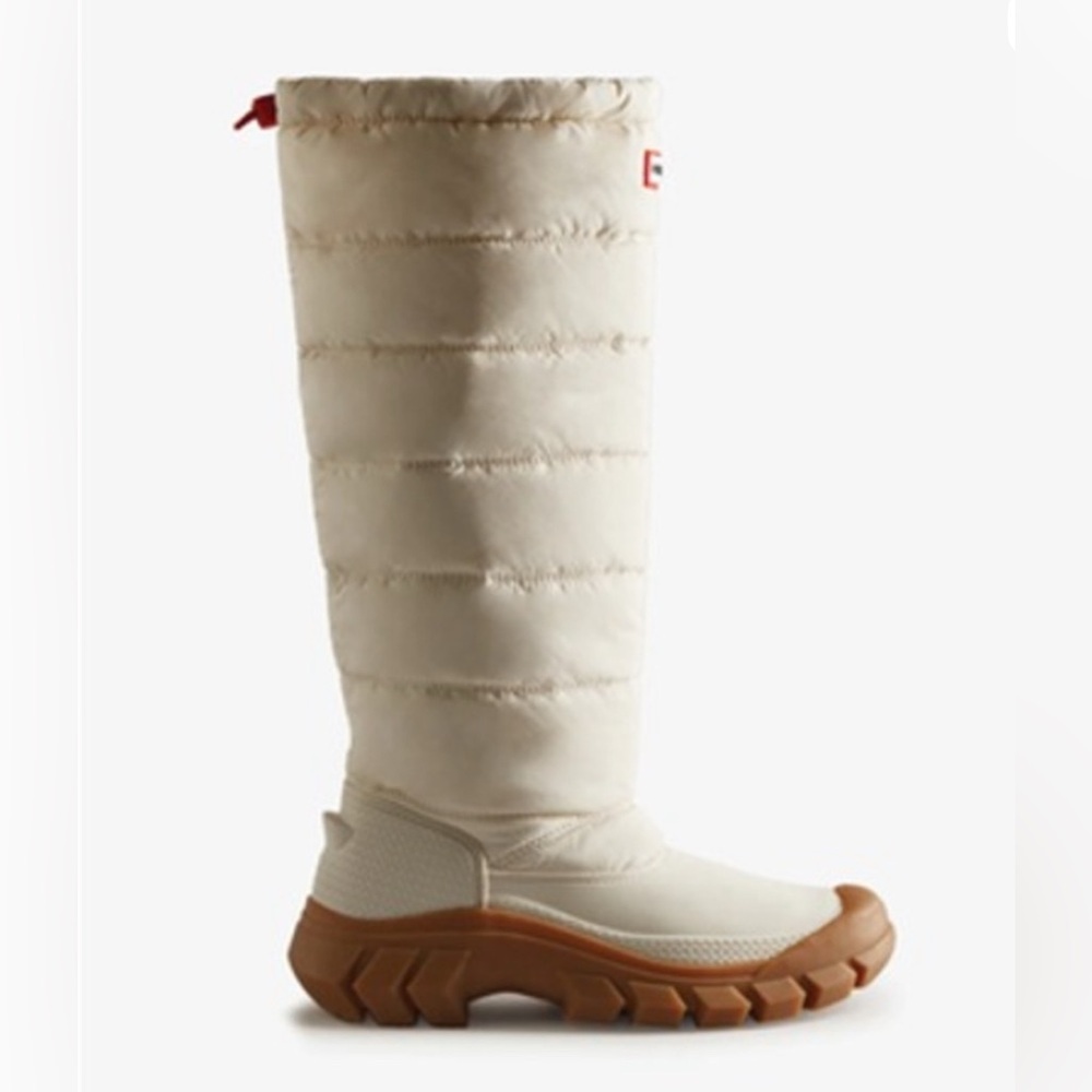 Hunter Women's Intrepid Tall Snow Boots White Size 9 NIB 👢❄️☃️🤍HOST PICK! 🌟 - Picture 5 of 15